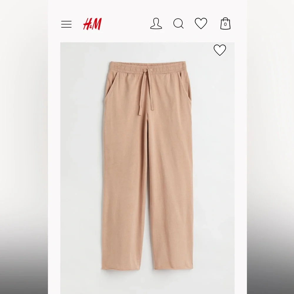 Cotton Jersey Pants (sweats) - Picture 1 of 4